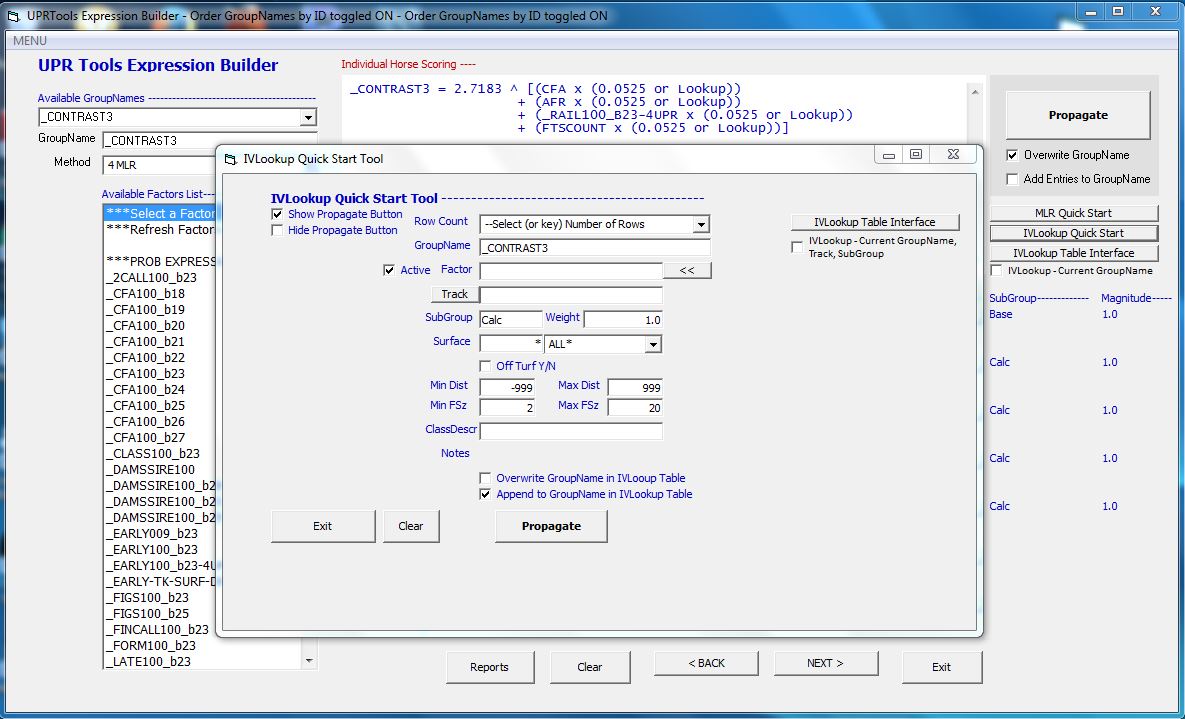 The IVLookup Quick Start Tool