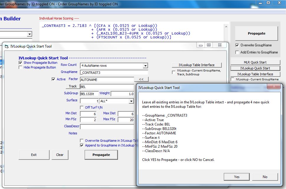 The IVLookup Quick Start Tool