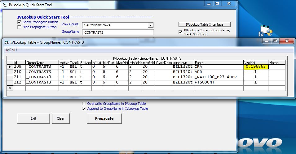 The IVLookup Table Interface