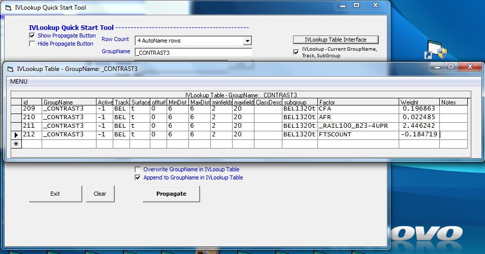 The IVLookup Table Interface