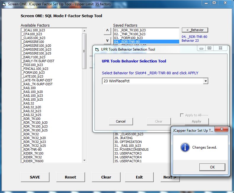 Prob Expression Assigned to F-Slot Number F04